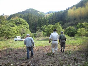 地を改良する